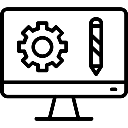 Design creation stage icon