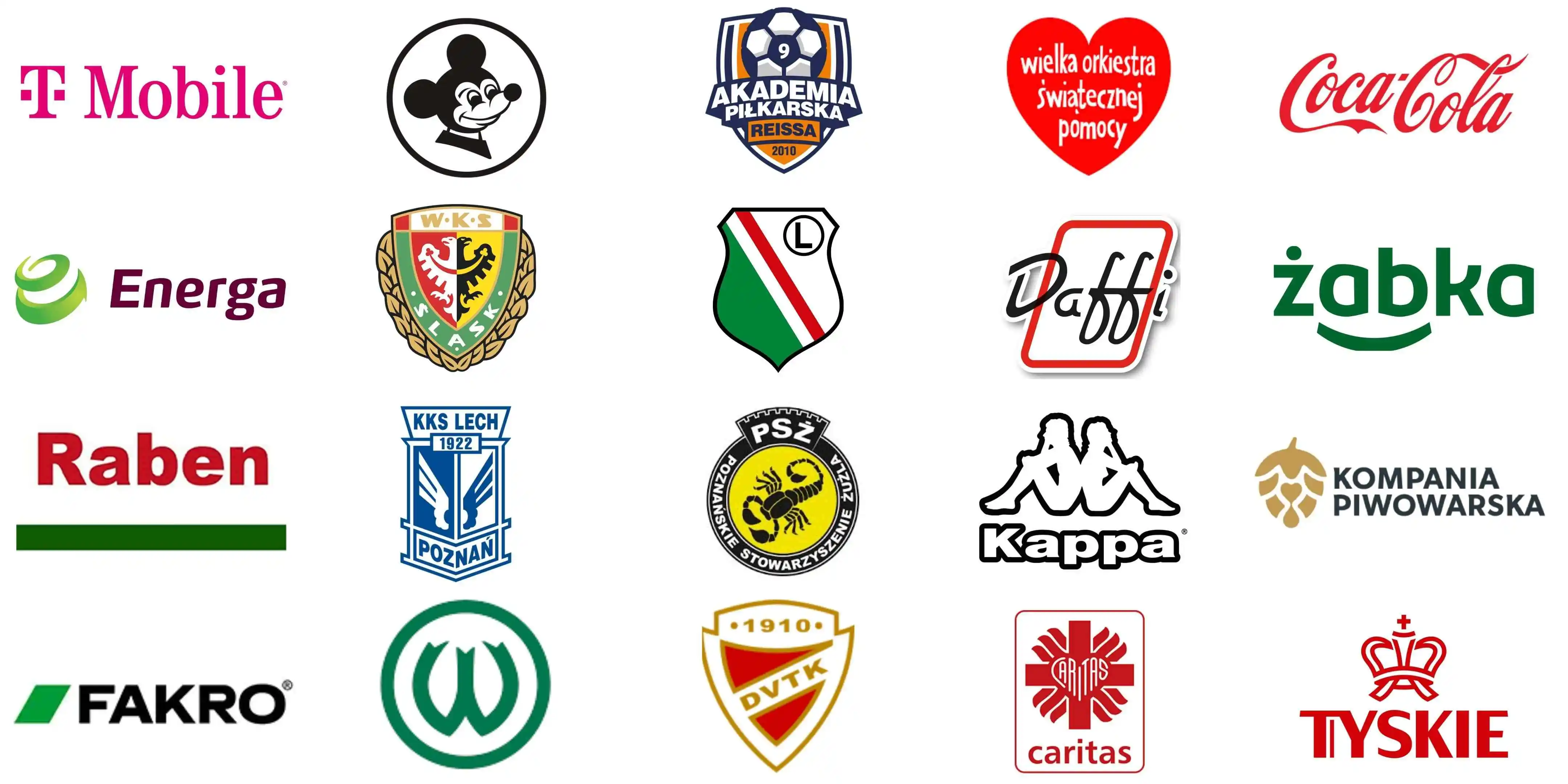 Logos of companies and clubs that trust Regnis